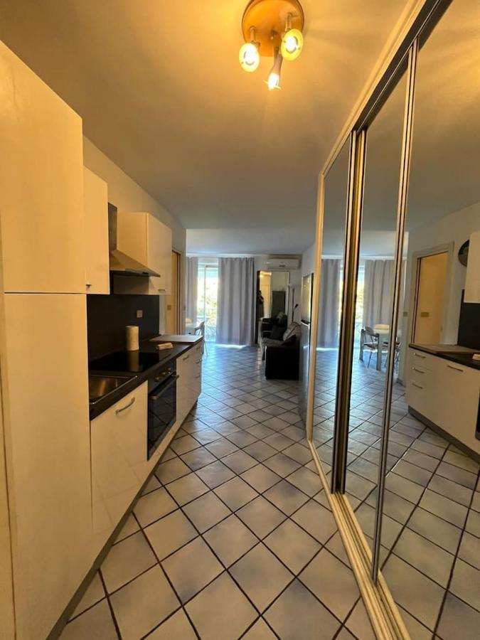 Apartment Dragonniere, Superbe 2p Vue Parc Et Piscine, Pres De Monaco